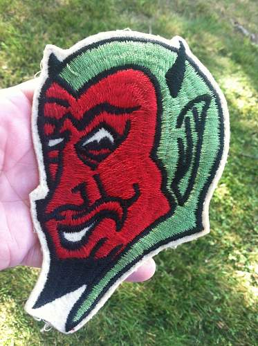 Red Devil Patch - Possible Squadron patch?