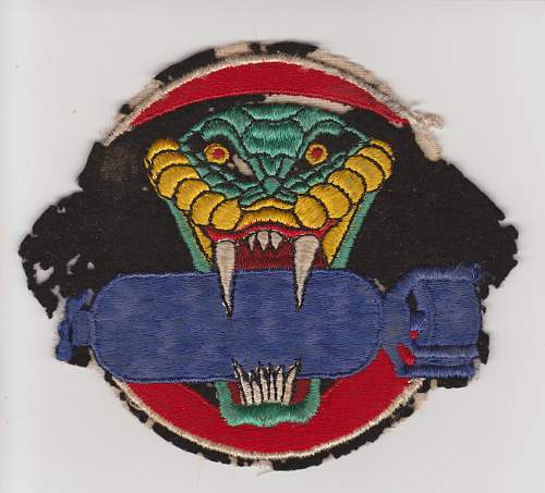 What do you guys think of this 864th Bomb Squadron patch?
