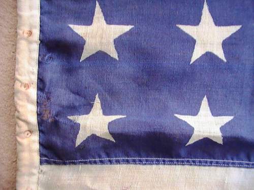 Large 48 star US flag