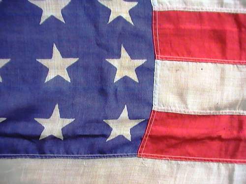 Large 48 star US flag