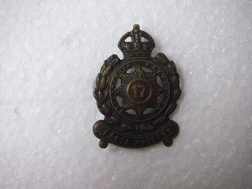 Post your WW2 Australian Insignia.