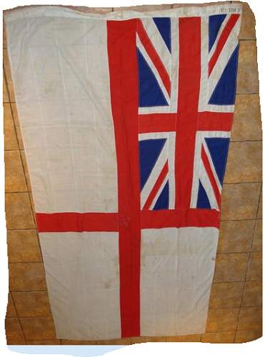 British Royal Navy White Ensign