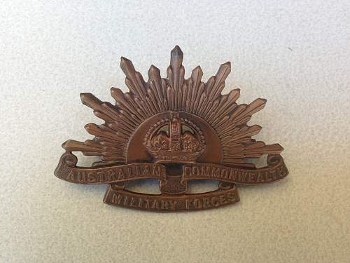 Post your WW2 Australian Insignia.