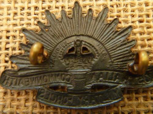 Post your WW2 Australian Insignia.