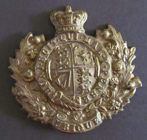 this weeks pick up's an old RAF badge  and  Corps of Royal Engineers pouch badge 1800's ?