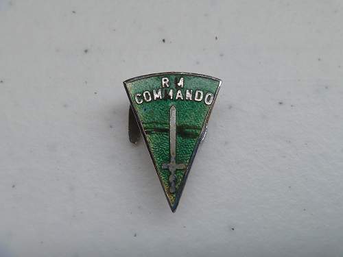 RM Commando Pin/Badge
