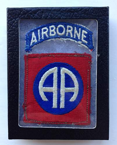 82nd Airborne patch advice