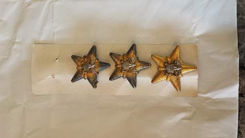 Does anyone know what these are and possibly the value? WW2 admirals stars?