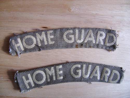 british home guard insignia
