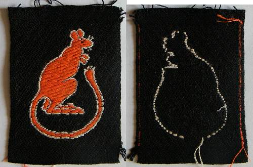 7th Armoured Cloth Insignia