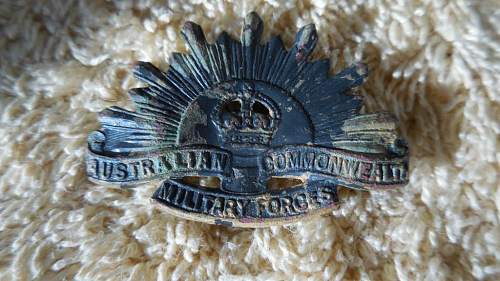 Post your WW2 Australian Insignia.