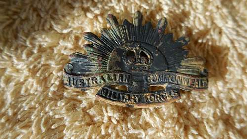 Post your WW2 Australian Insignia.