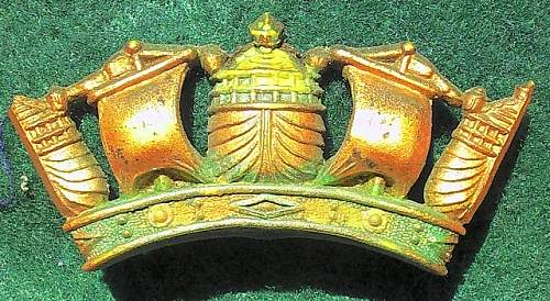 Plastic Merchant Navy Badge