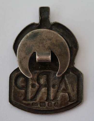 Air Raid Precautions membership badges