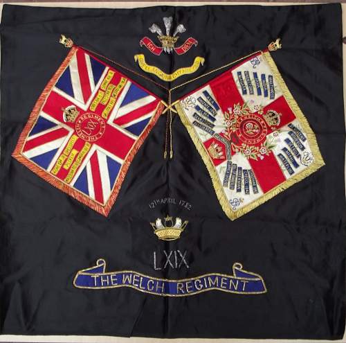 Welch Regiment colours