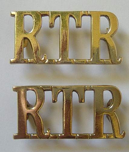 RTR / RAC insignia