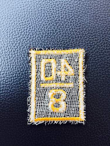 Military patch?