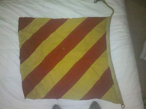 British Naval Flag, WWII period?