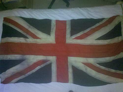 British Naval Flag, WWII period?