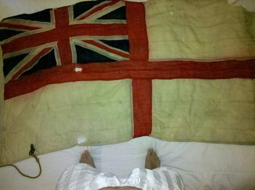 British Naval Flag, WWII period?