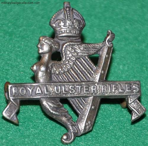 Royal Ulster Rifles 1st glider Battalion cap badge