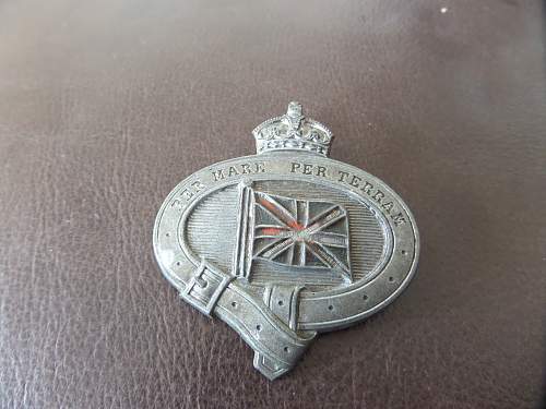 Royal marine badge ?