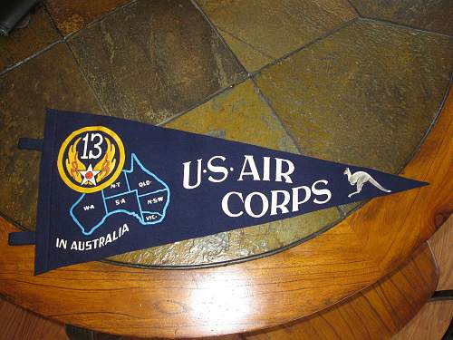 13th US Air Corps pennant