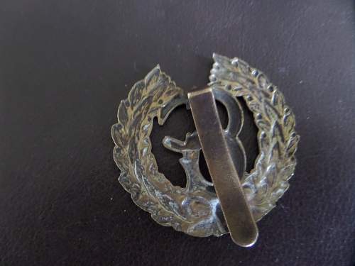 British Control Commission Germany cap badge