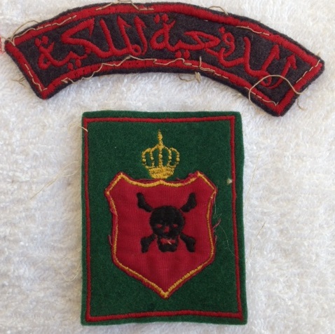 Arab Legion badges and patches