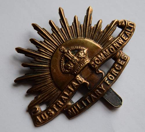 Post your WW2 Australian Insignia.