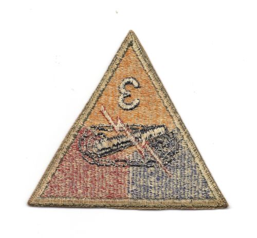 3rd armored division patch, authentic WW 2?