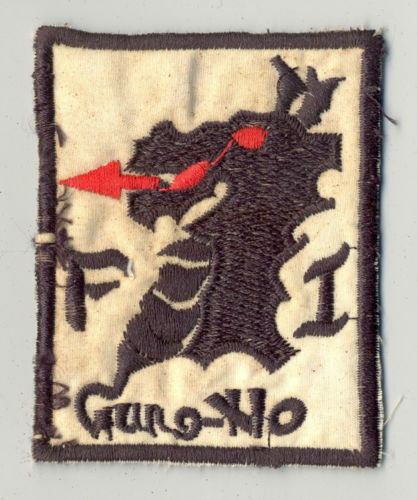 Vietnam era: 1st US Cavalry Division (Airmobile) patch and three South Vietnames patches