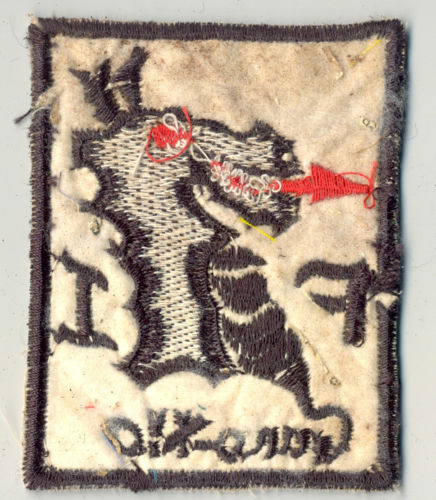 Vietnam era: 1st US Cavalry Division (Airmobile) patch and three South Vietnames patches