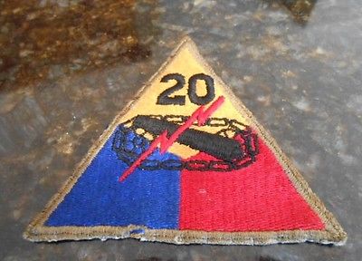 WW2 US Armoured Div patches - Original?