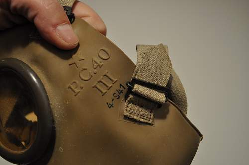 Italian Gas Mask Mod. T35, and other patterns