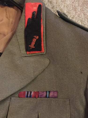 WWII Italian BLACK BRIGADE Milano uniform Italian SS patches