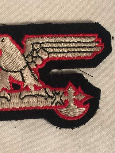 WWII Italian BLACK BRIGADE Milano uniform Italian SS patches