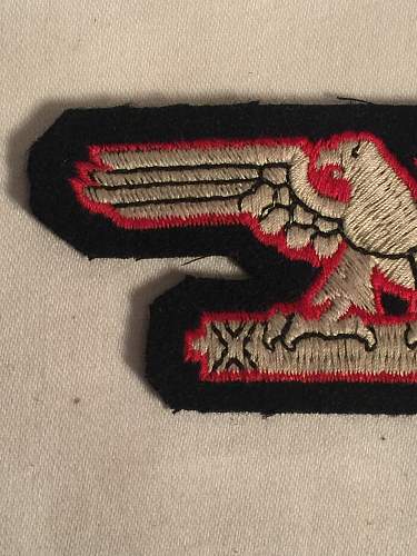 WWII Italian BLACK BRIGADE Milano uniform Italian SS patches