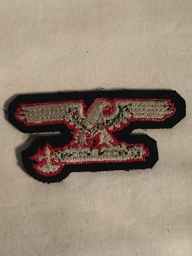 WWII Italian BLACK BRIGADE Milano uniform Italian SS patches