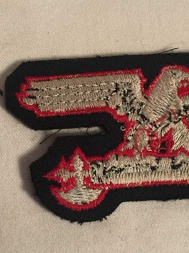 WWII Italian BLACK BRIGADE Milano uniform Italian SS patches