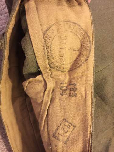 WWII Italian uniform + pants + overcoat