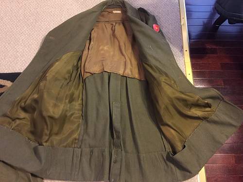 WWII Italian uniform + pants + overcoat