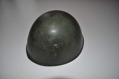 M33 Helmet-paint color Italian Army 1934-1990