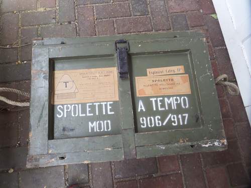 Picked up this Italian ww2 ammo box today