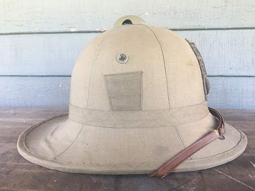 Italian Pith helmet