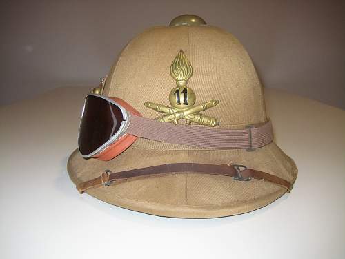 Italian Pith helmet