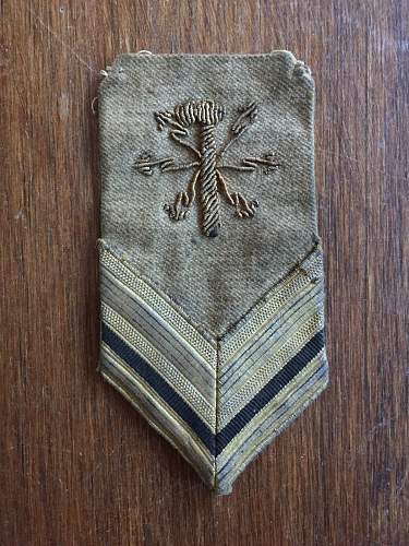 Italian Navy Electricians Mate insignia?