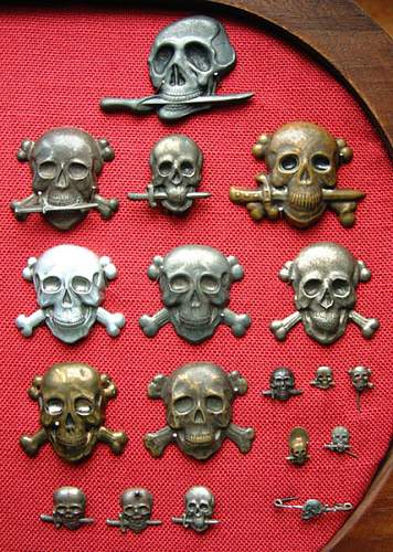 Brigate Nere skull insignia