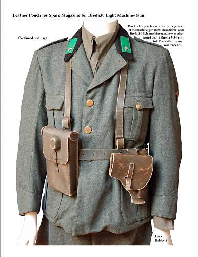 Italian Militaria from Italy at War book and elsewhere.