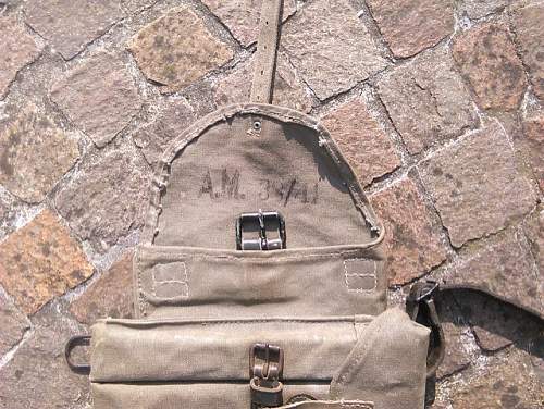 Italian Mab38A Submachine gun bag